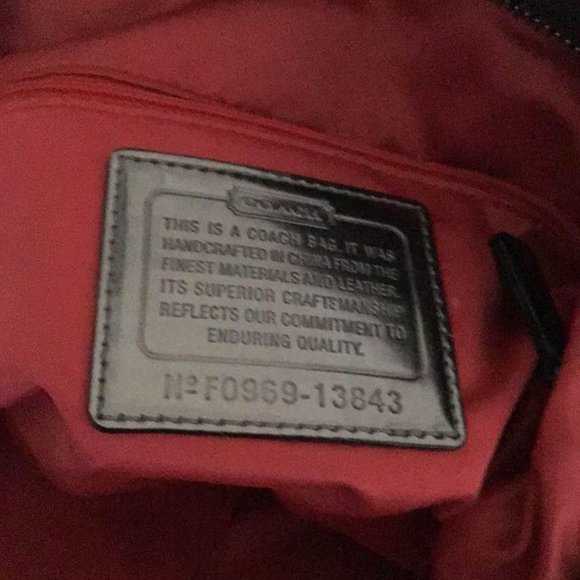 COACH POPPY SHOULDER BAG - Picture 6 of 7